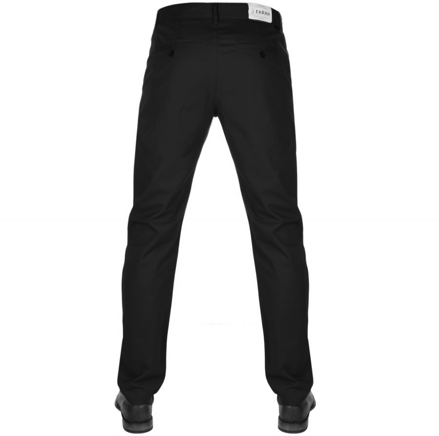 Alternative Image for ProductFarah Vintage Elm Chino Trousers Black2